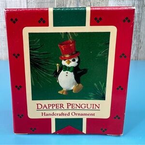 Hallmark Keepsake Ornament Dapper Penguin Handcrafted Ornament